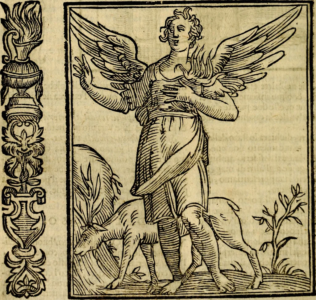 An illustration from Della piu che novissima iconologia, 1630, leaf 275
