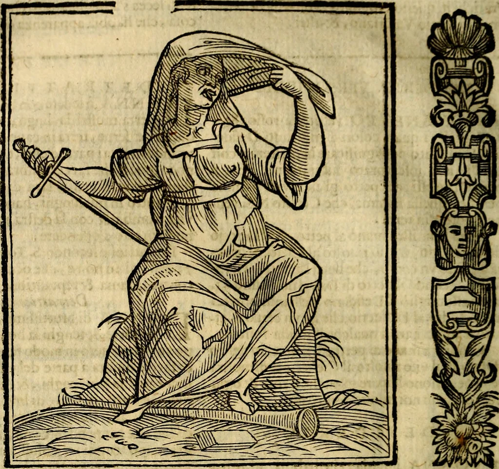 An illustration from Della piu che novissima iconologia, 1630, leaf 277
