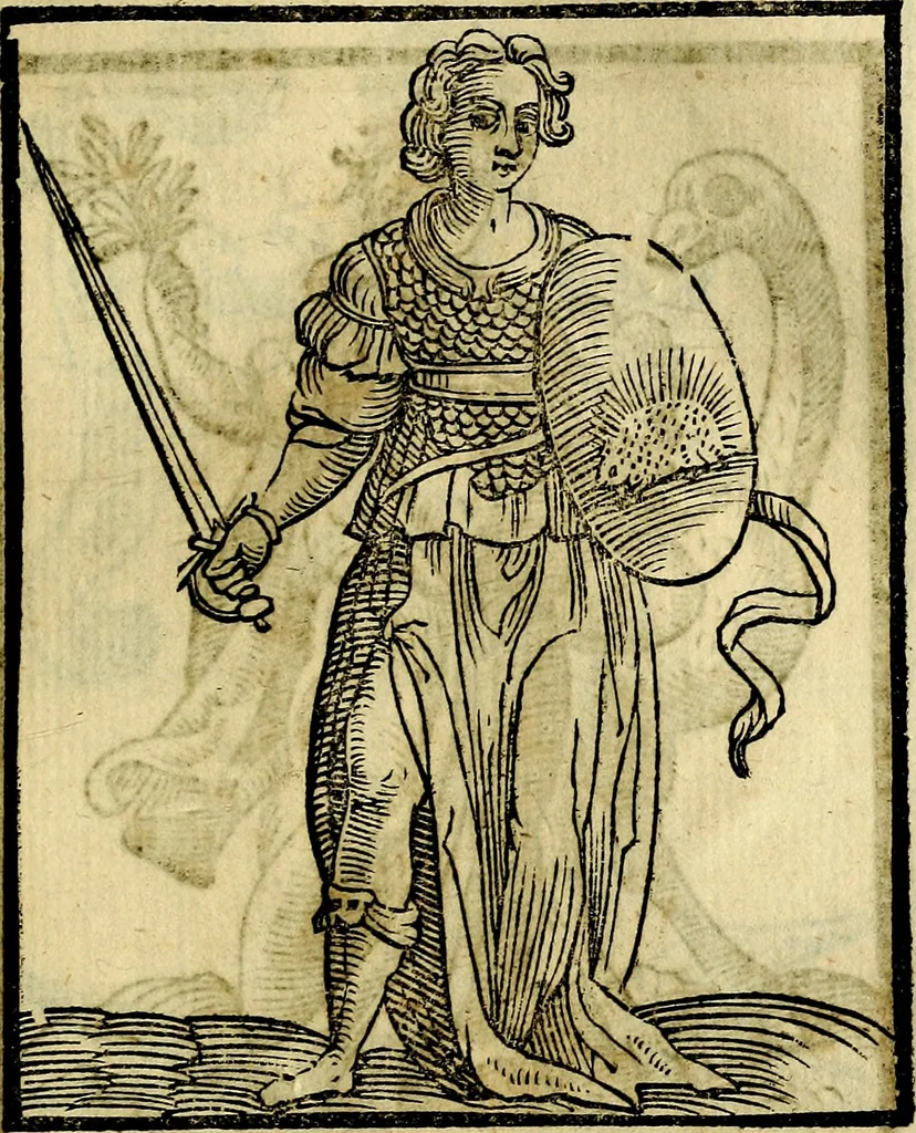 An illustration from Della piu che novissima iconologia, 1630, leaf 280