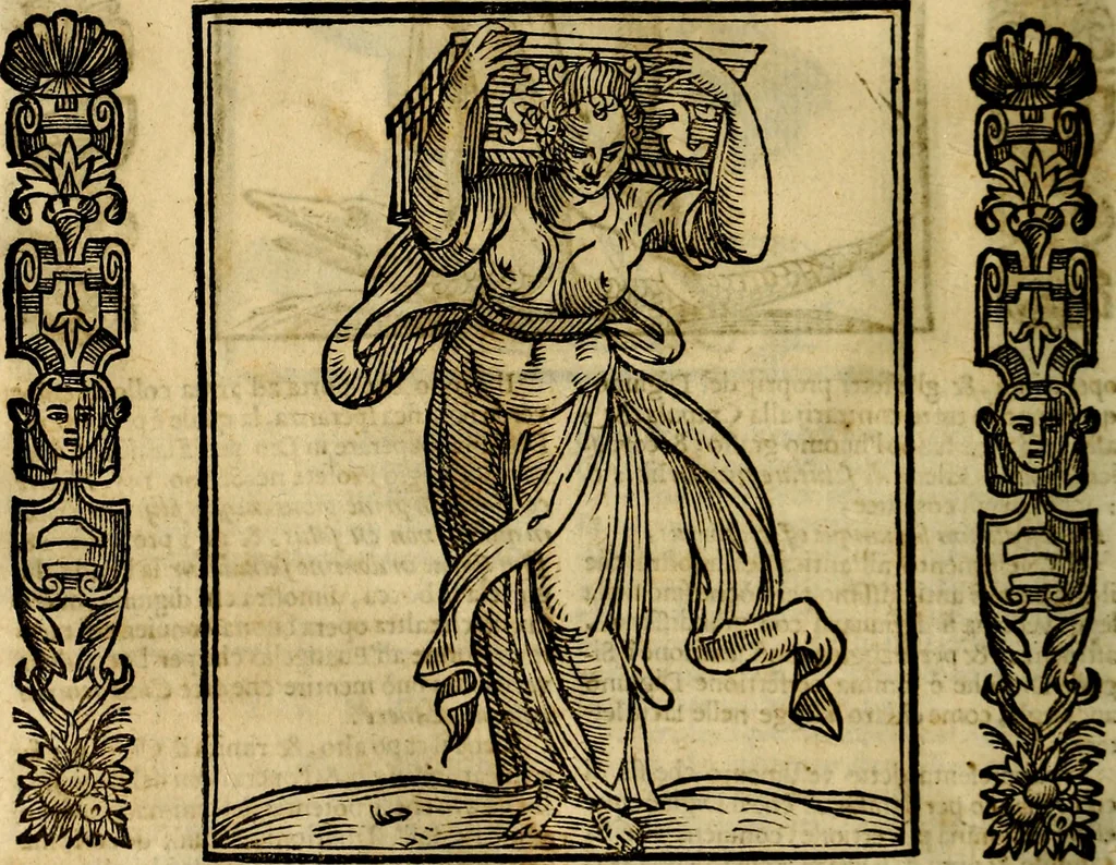 An illustration from Della piu che novissima iconologia, 1630, leaf 283