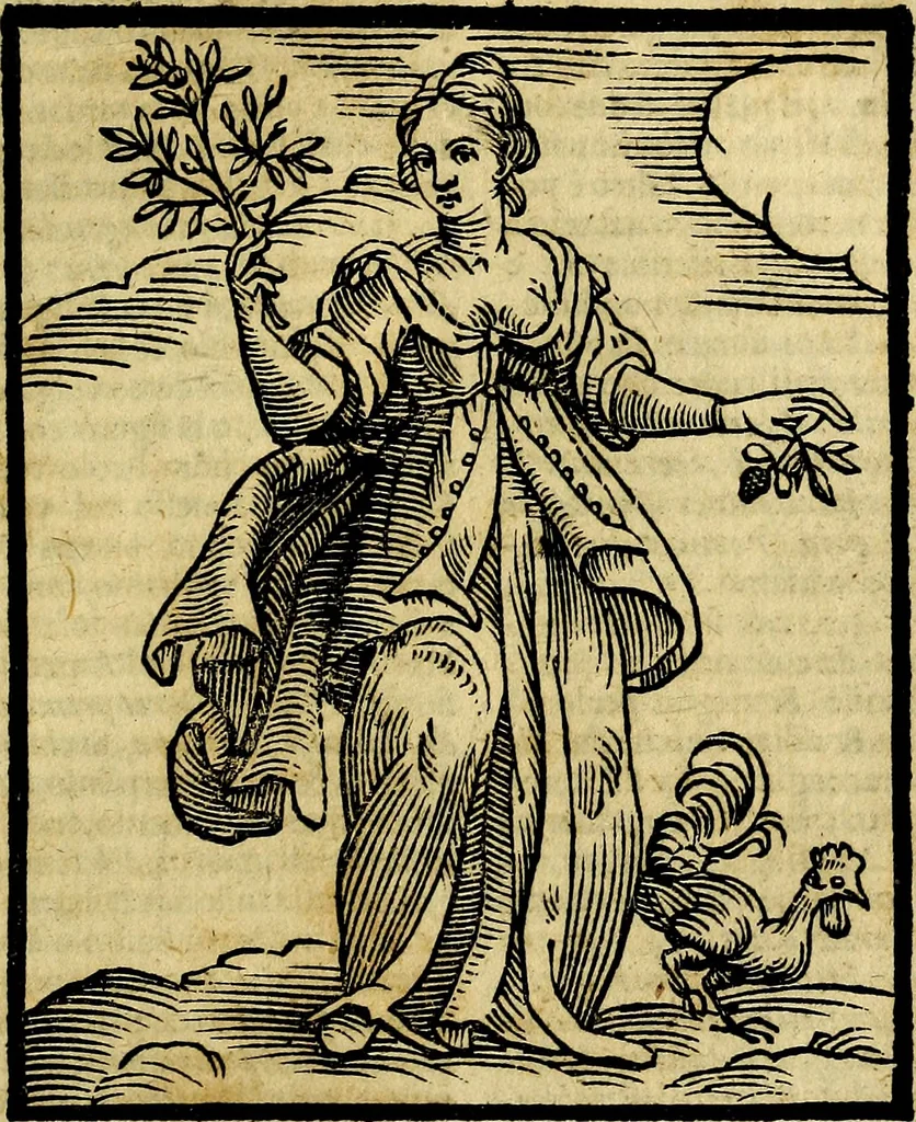 An illustration from Della piu che novissima iconologia, 1630, leaf 288