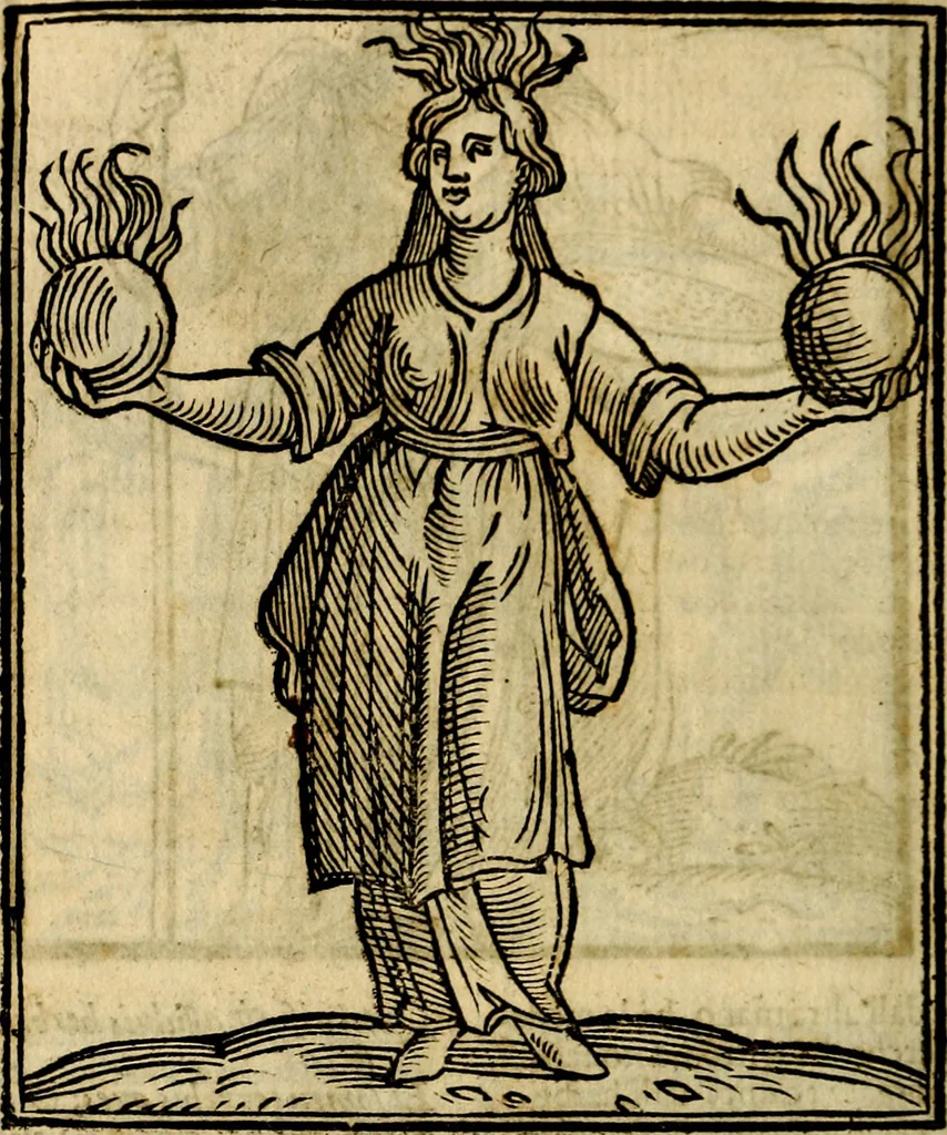 An illustration from Della piu che novissima iconologia, 1630, leaf 297