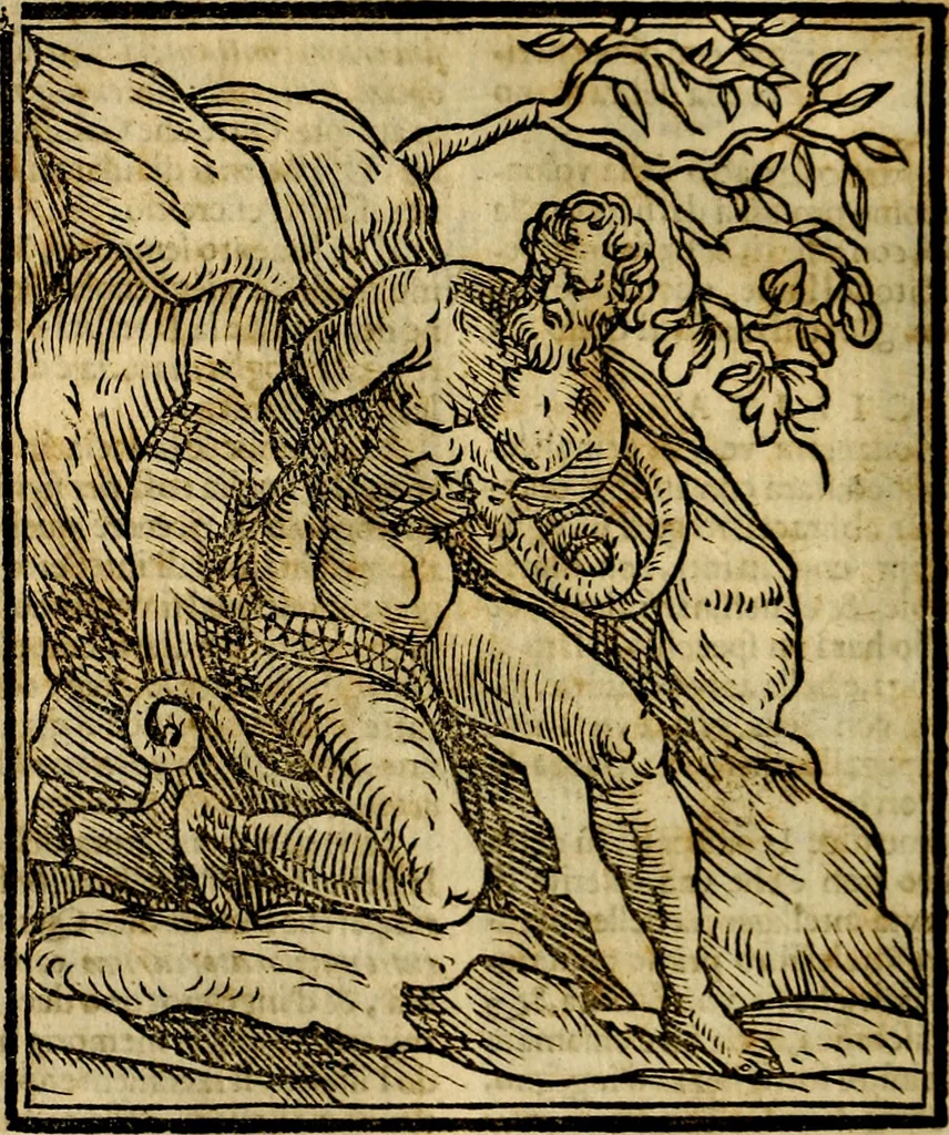 An illustration from Della piu che novissima iconologia, 1630, leaf 299