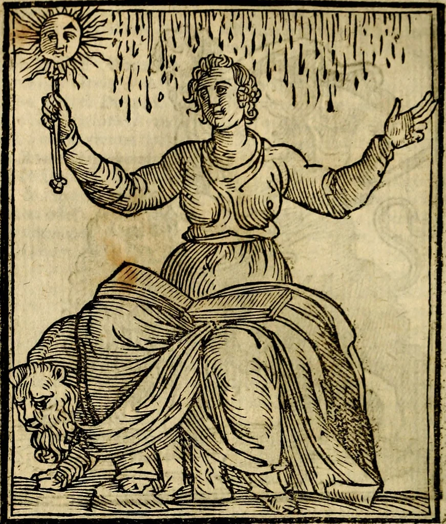 An illustration from Della piu che novissima iconologia, 1630, leaf 303
