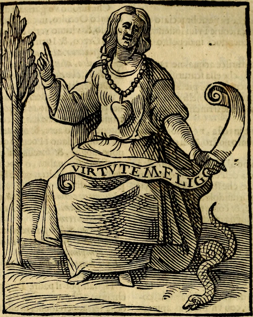 An illustration from Della piu che novissima iconologia, 1630, leaf 311