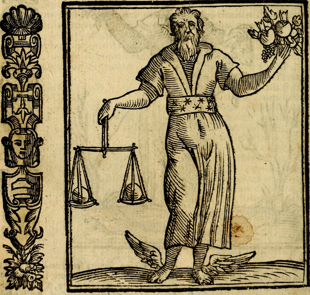 An illustration from Della piu che novissima iconologia, 1630, leaf 317