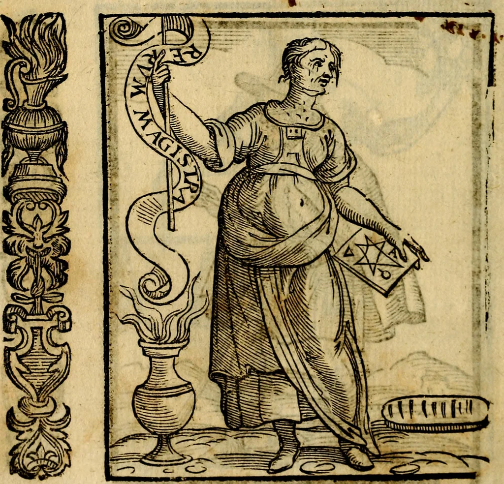 An illustration from Della piu che novissima iconologia, 1630, leaf 319