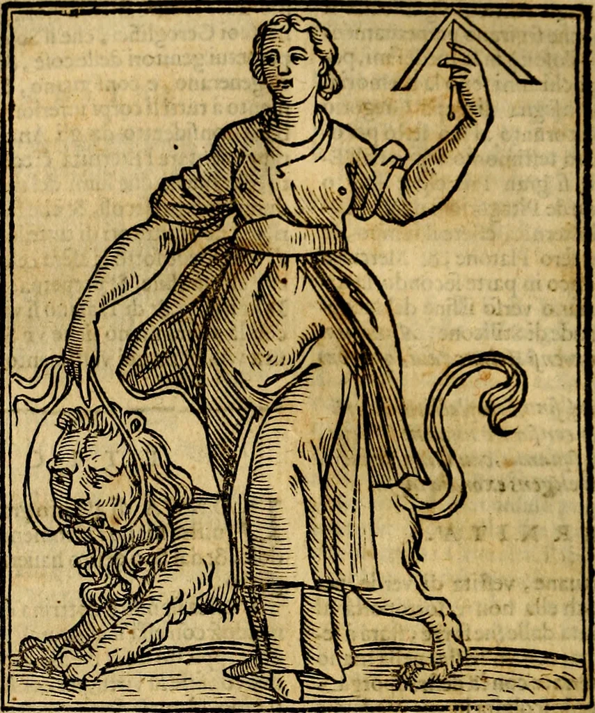 An illustration from Della piu che novissima iconologia, 1630, leaf 331