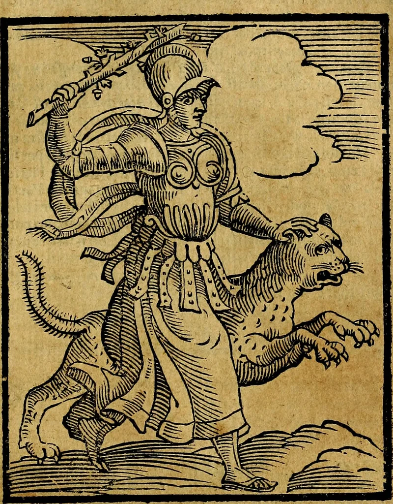 An illustration from Della piu che novissima iconologia, 1630, leaf 346