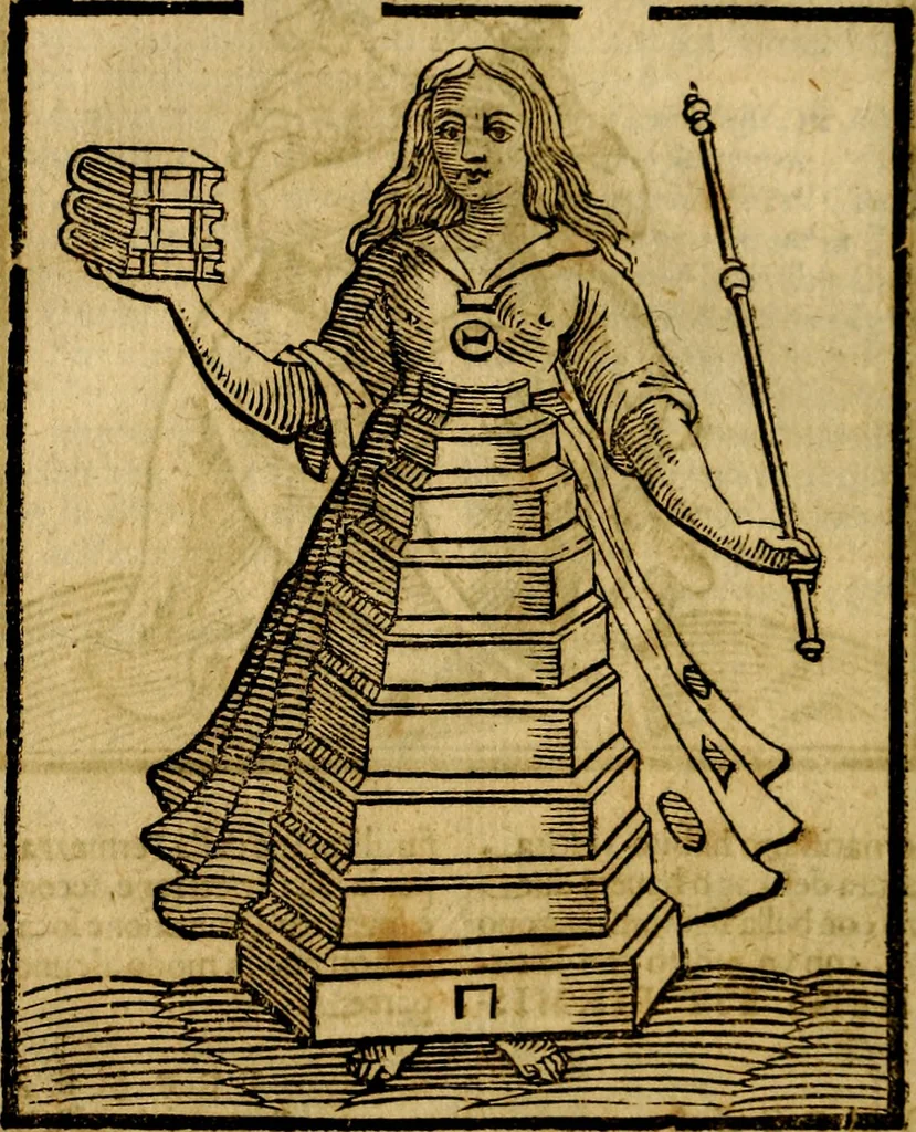 An illustration from Della piu che novissima iconologia, 1630, leaf 349