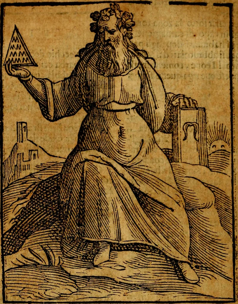 An illustration from Della piu che novissima iconologia, 1630, leaf 365