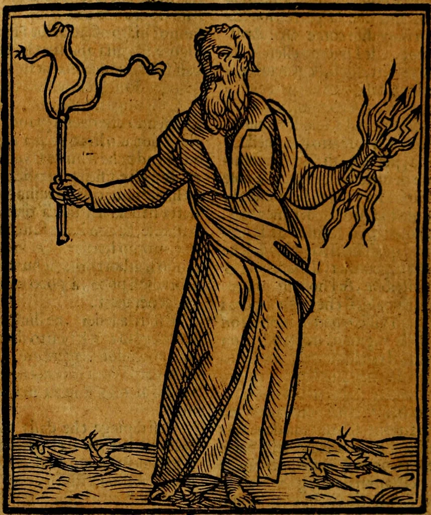 An illustration from Della piu che novissima iconologia, 1630, leaf 367