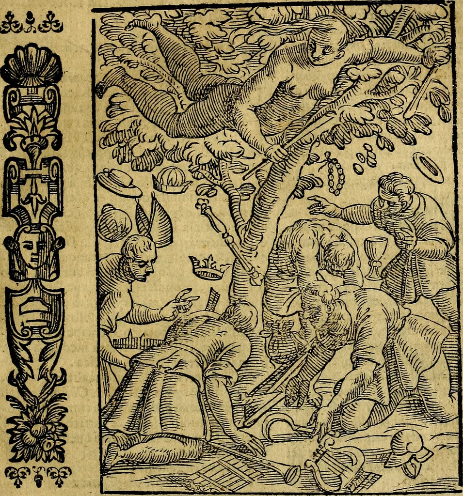 An illustration from Della piu che novissima iconologia, 1630, leaf 370