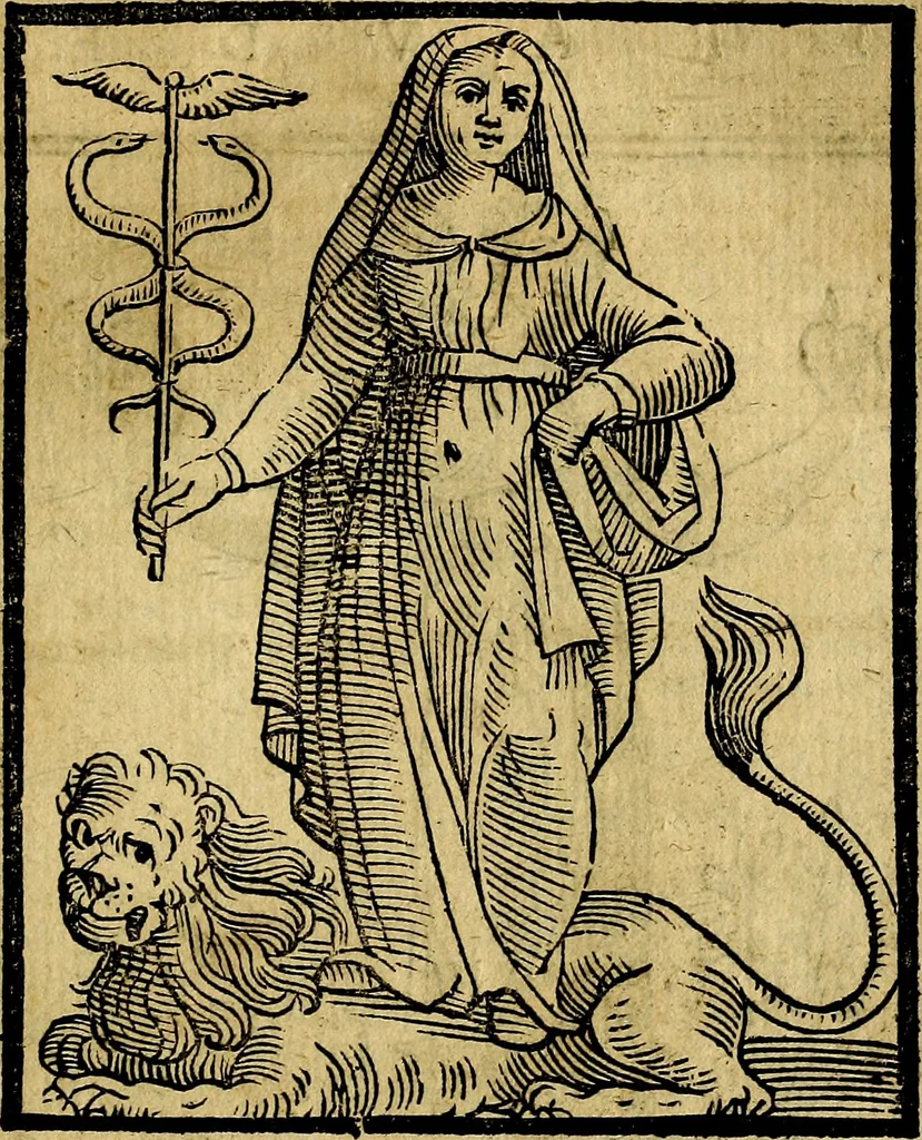 An illustration from Della piu che novissima iconologia, 1630, leaf 374