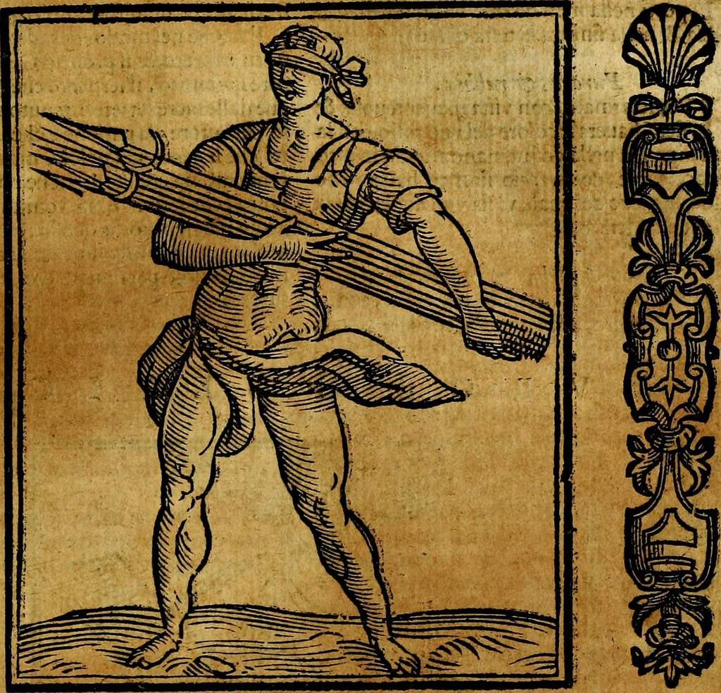 An illustration from Della piu che novissima iconologia, 1630, leaf 378