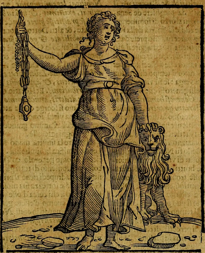 An illustration from Della piu che novissima iconologia, 1630, leaf 386