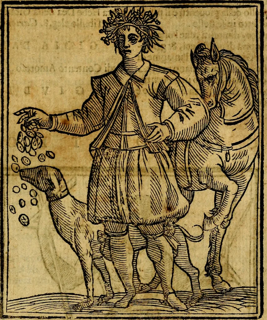 An illustration from Della piu che novissima iconologia, 1630, leaf 392