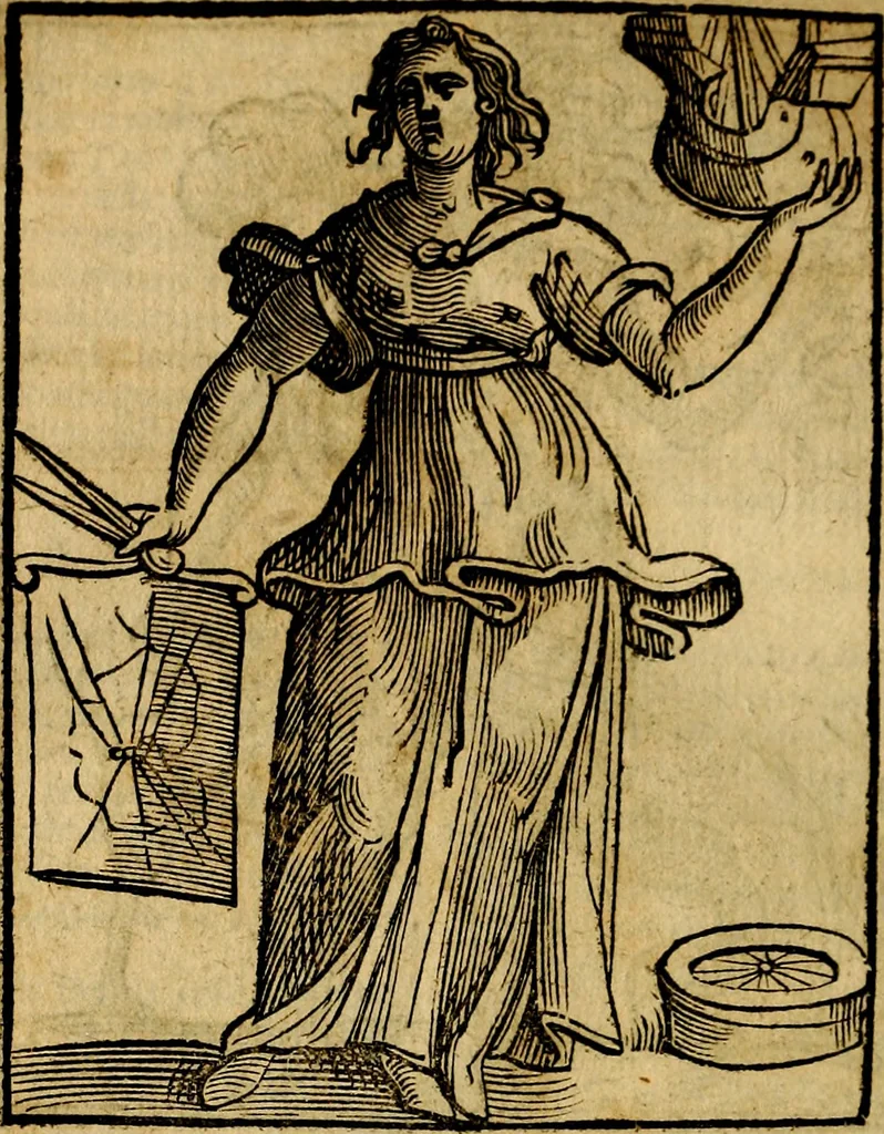 An illustration from Della piu che novissima iconologia, 1630, leaf 407