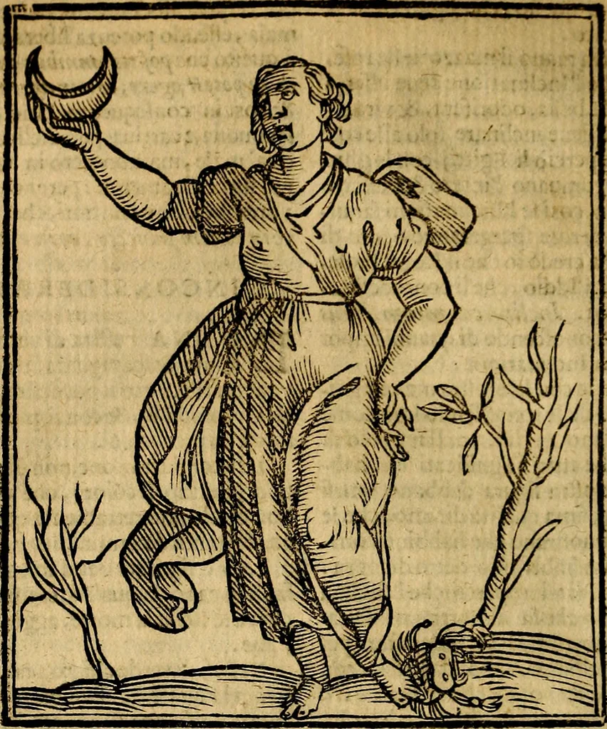 An illustration from Della piu che novissima iconologia, 1630, leaf 431
