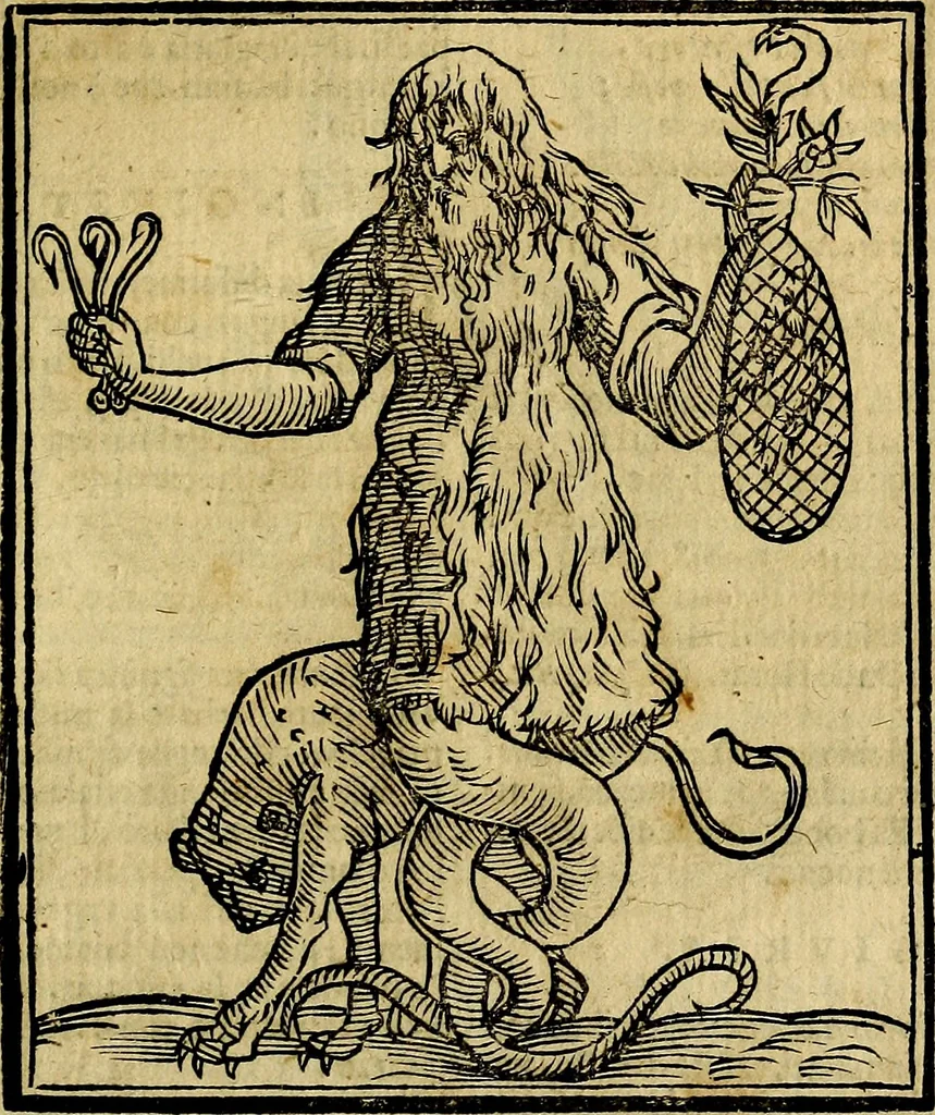 An illustration from Della piu che novissima iconologia, 1630, leaf 436