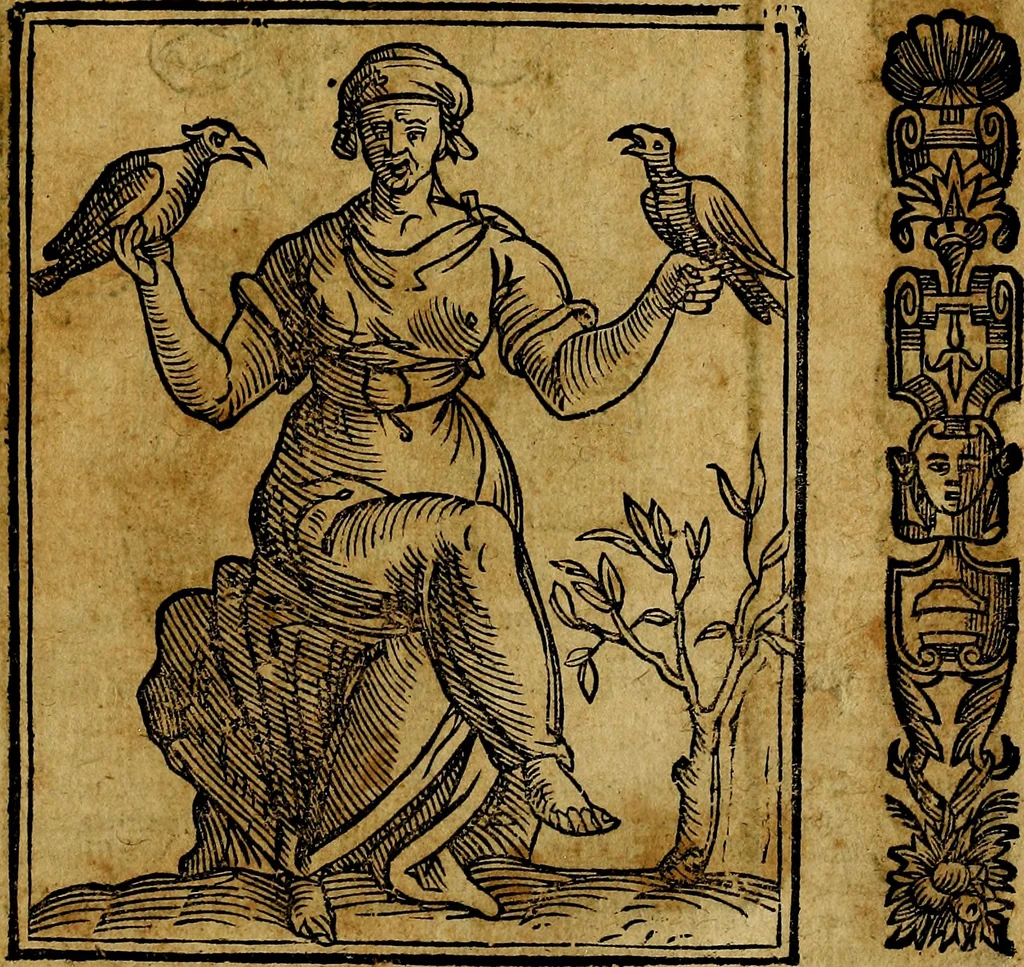 An illustration from Della piu che novissima iconologia, 1630, leaf 458