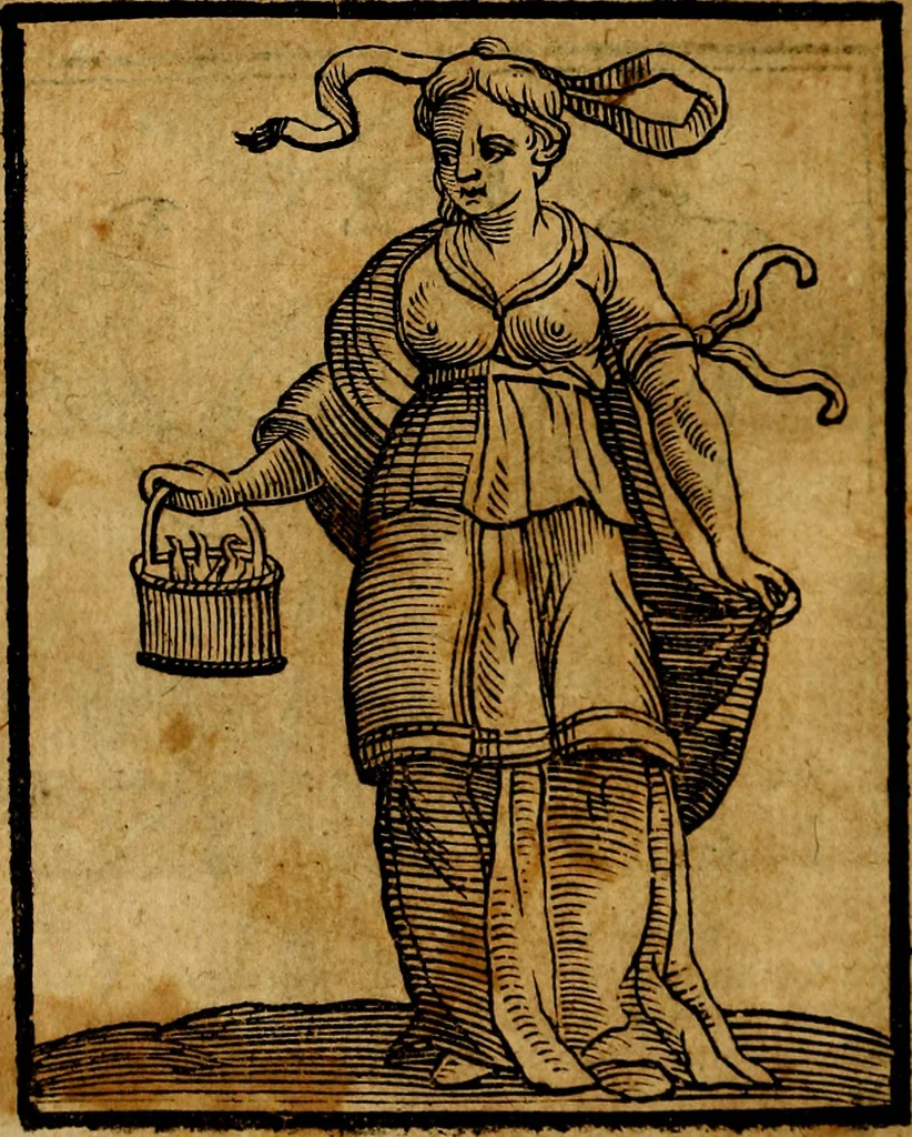 An illustration from Della piu che novissima iconologia, 1630, leaf 459