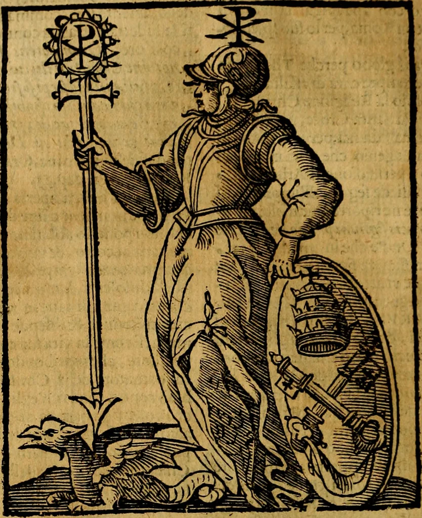 An illustration from Della piu che novissima iconologia, 1630, leaf 477
