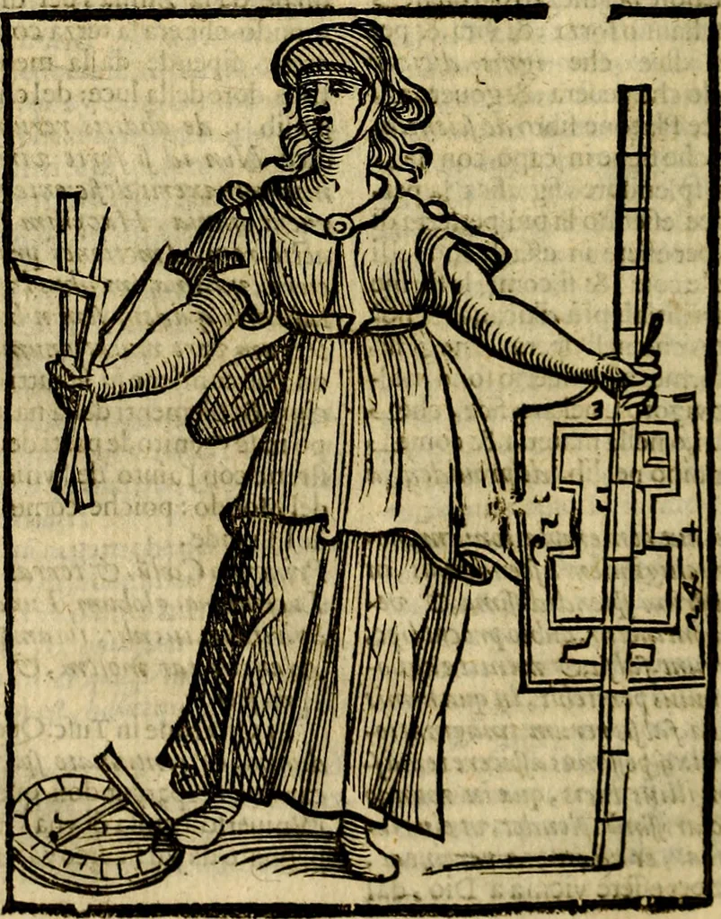 An illustration from Della piu che novissima iconologia, 1630, leaf 531