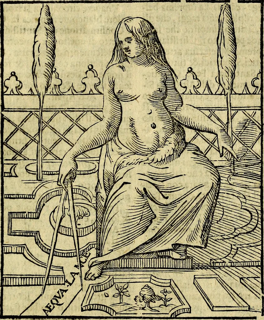 An illustration from Della piu che novissima iconologia, 1630, leaf 538