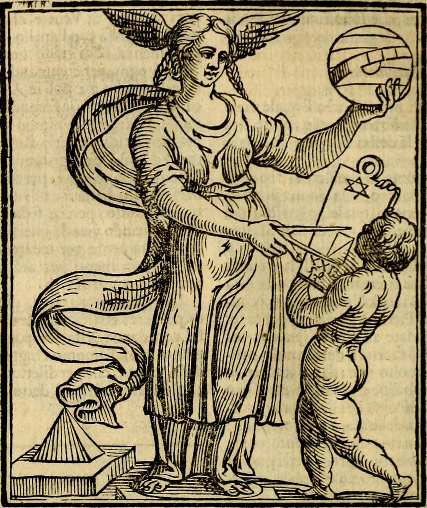 An illustration from Della piu che novissima iconologia, 1630, leaf 559