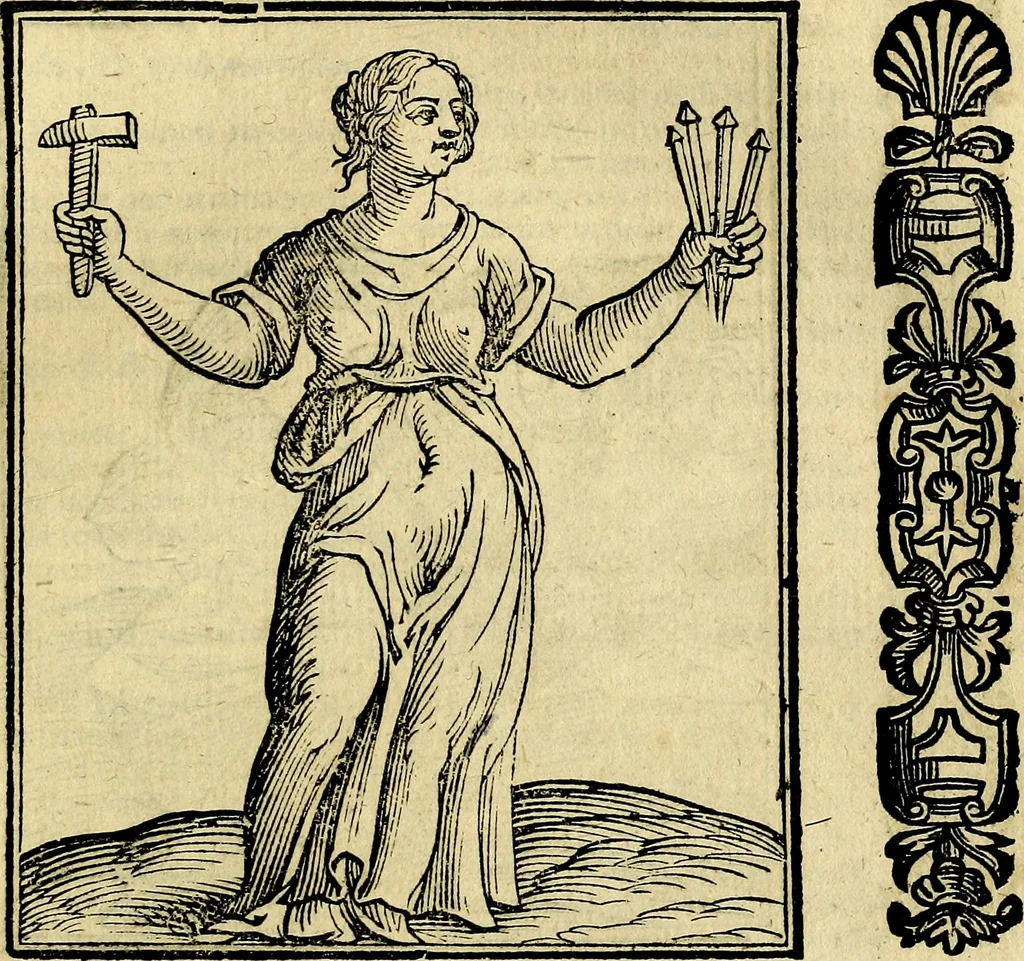 An illustration from Della piu che novissima iconologia, 1630, leaf 608