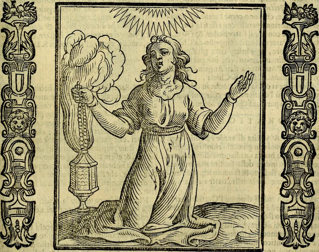 An illustration from Della piu che novissima iconologia, 1630, leaf 632