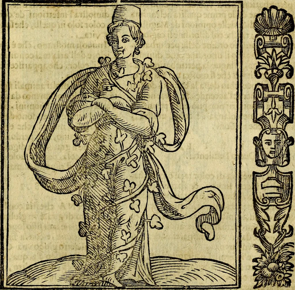An illustration from Della piu che novissima iconologia, 1630, leaf 666