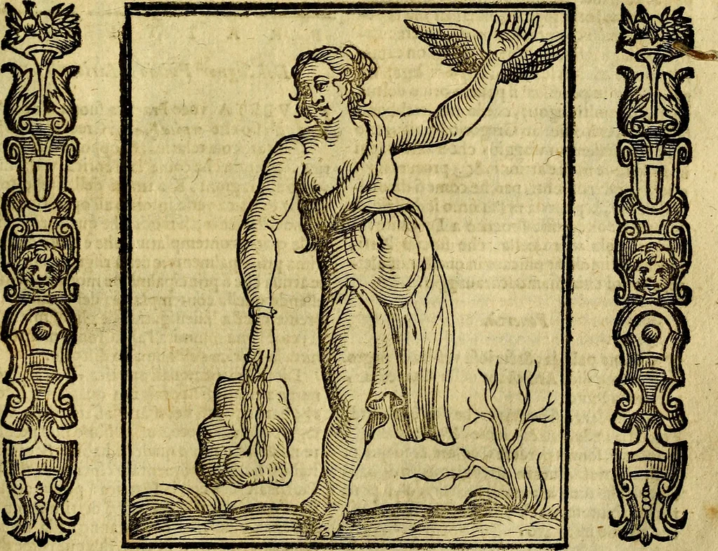 An illustration from Della piu che novissima iconologia, 1630, leaf 678