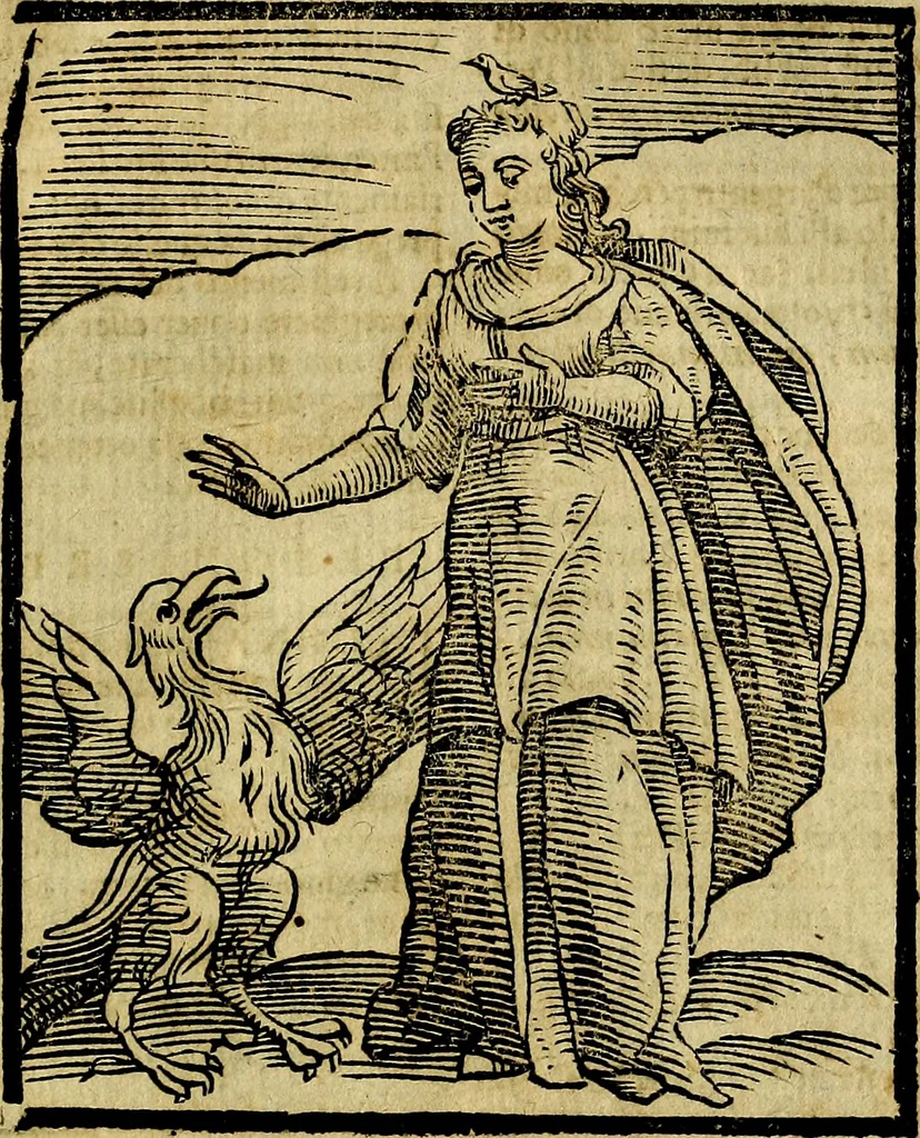 An illustration from Della piu che novissima iconologia, 1630, leaf 682