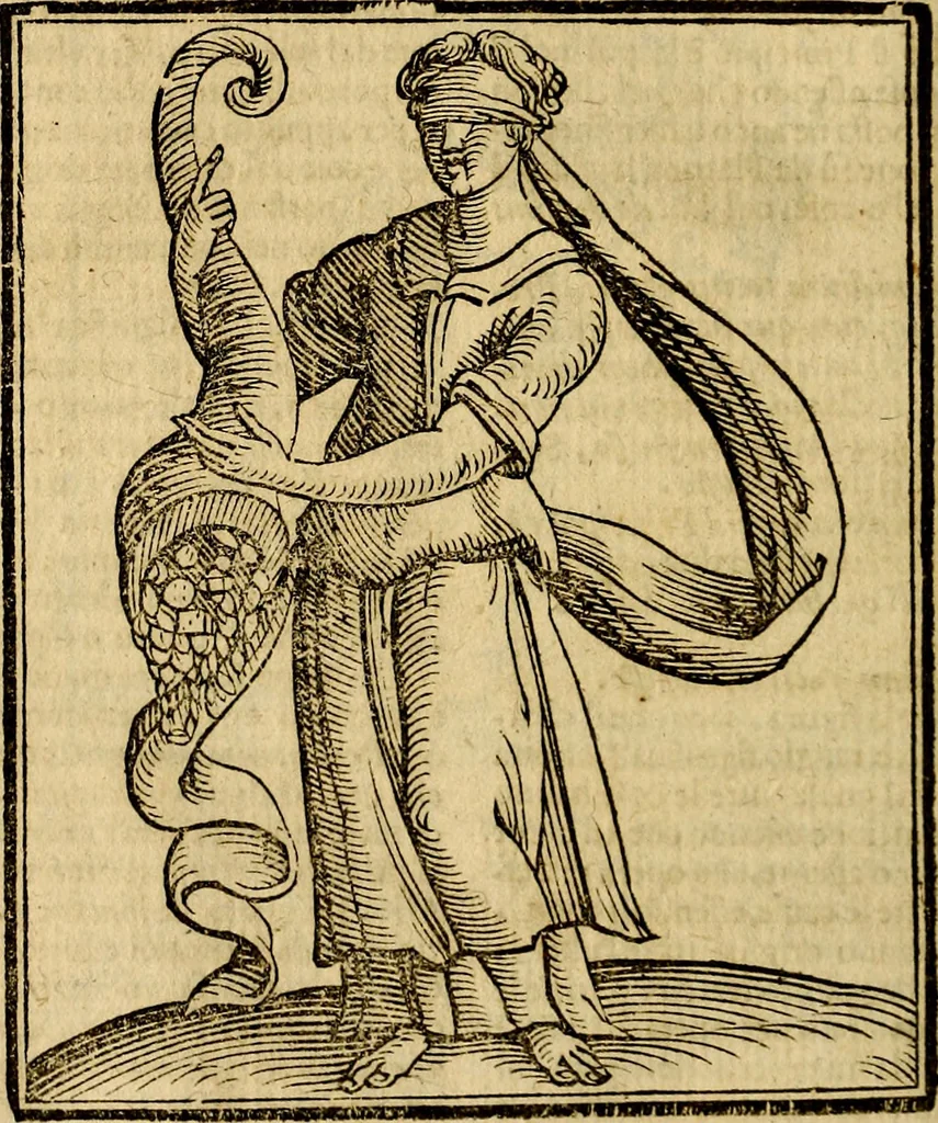 An illustration from Della piu che novissima iconologia, 1630, leaf 693