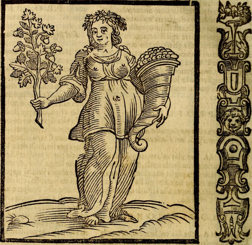 An illustration from Della piu che novissima iconologia, 1630, leaf 695