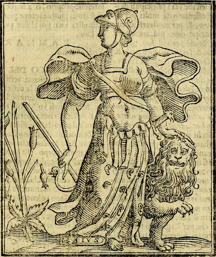 An illustration from Della piu che novissima iconologia, 1630, leaf 712