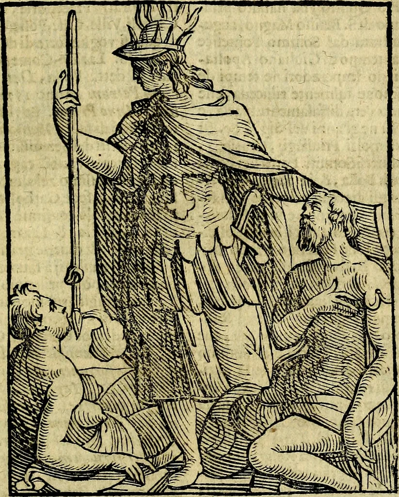An illustration from Della piu che novissima iconologia, 1630, leaf 718