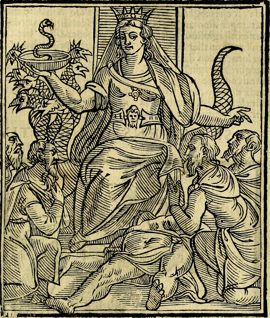 An illustration from Della piu che novissima iconologia, 1630, leaf 720