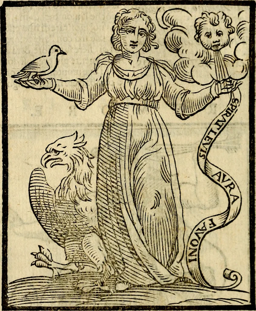 An illustration from Della piu che novissima iconologia, 1630, leaf 737