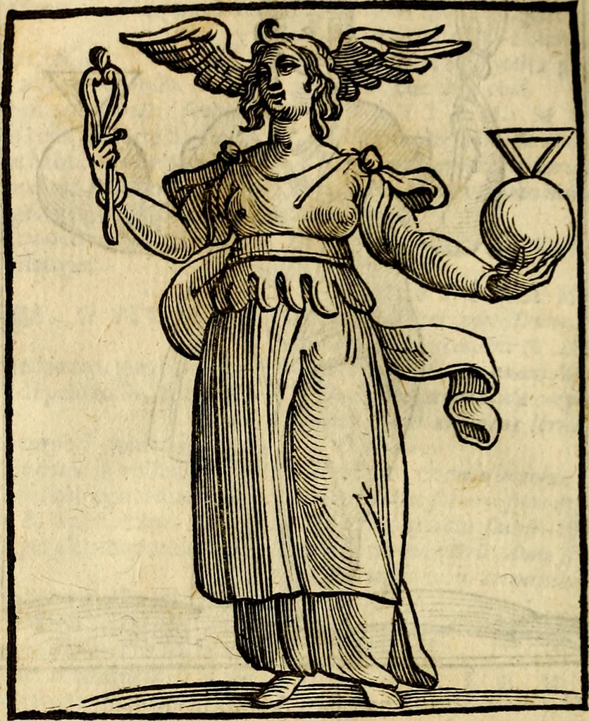 An illustration from Della piu che novissima iconologia, 1630, leaf 751