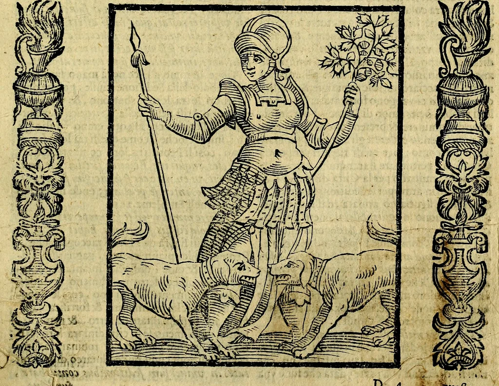 An illustration from Della piu che novissima iconologia, 1630, leaf 758