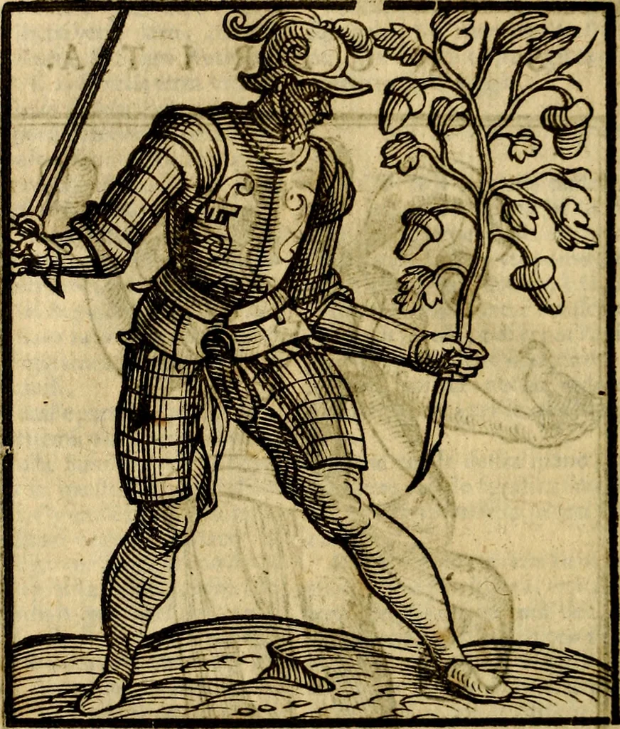 An illustration from Della piu che novissima iconologia, 1630, leaf 779