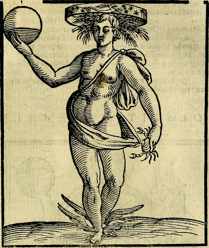 An illustration from Della piu che novissima iconologia, 1630, leaf 782