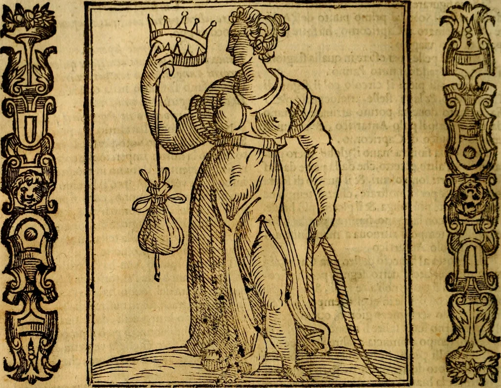 An illustration from Della piu che novissima iconologia, 1630, leaf 785