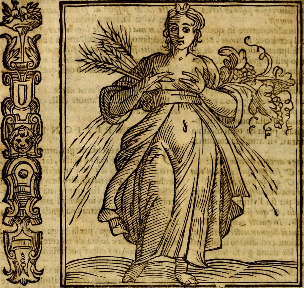 An illustration from Della piu che novissima iconologia, 1630, leaf 789