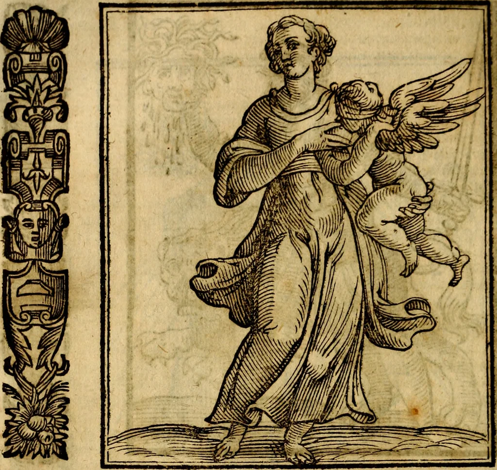 An illustration from Della piu che novissima iconologia, 1630, leaf 791