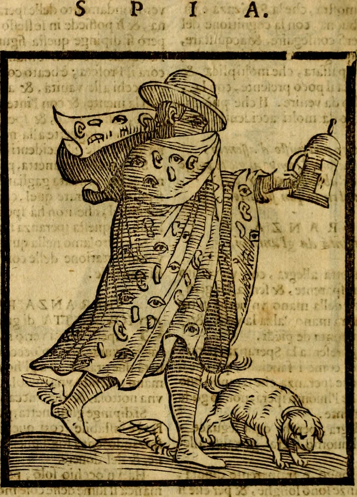 An illustration from Della piu che novissima iconologia, 1630, leaf 793