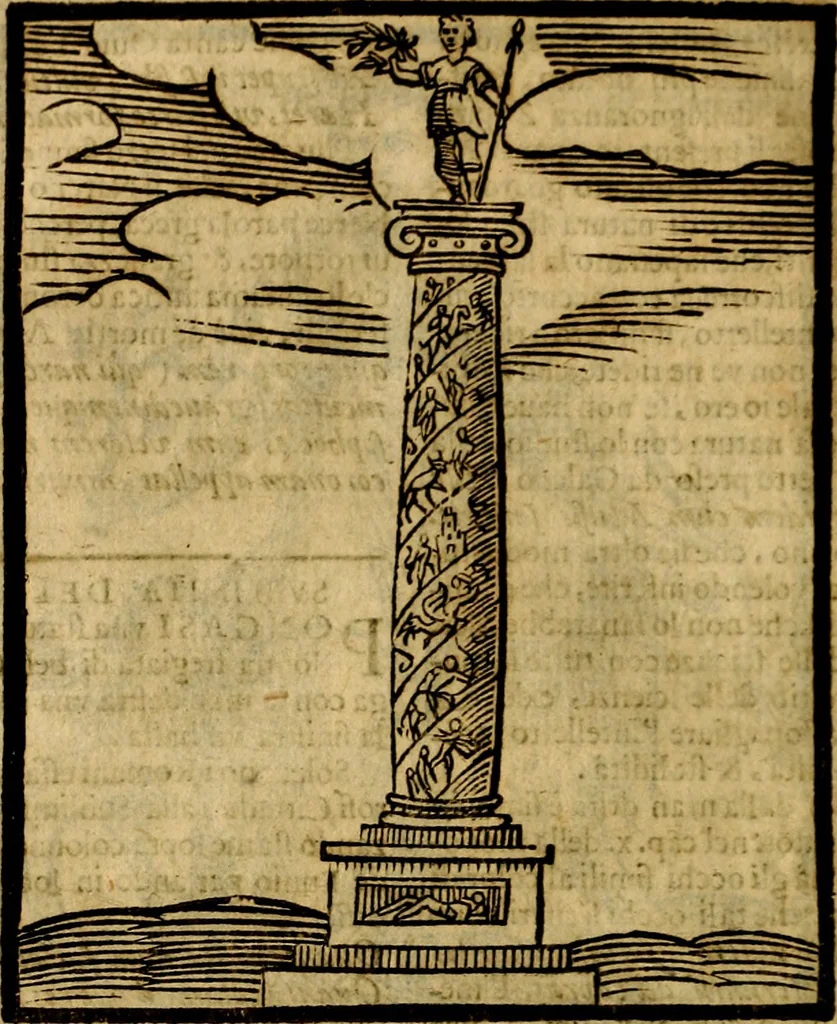 An illustration from Della piu che novissima iconologia, 1630, leaf 815
